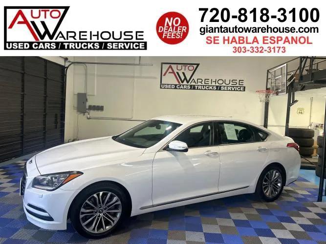 used 2017 Genesis G80 car, priced at $19,988