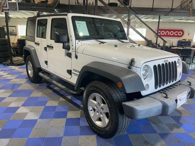 used 2017 Jeep Wrangler Unlimited car, priced at $22,988