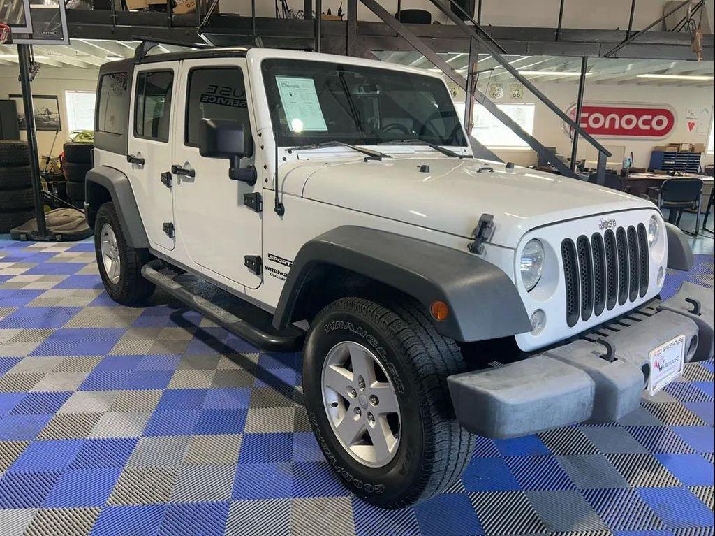 used 2017 Jeep Wrangler Unlimited car, priced at $22,988