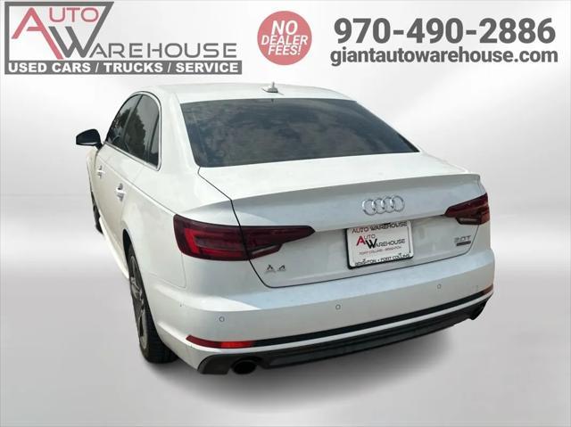 used 2018 Audi A4 car, priced at $15,999