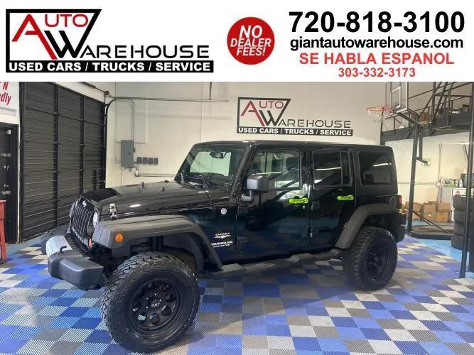 used 2013 Jeep Wrangler Unlimited car, priced at $18,588