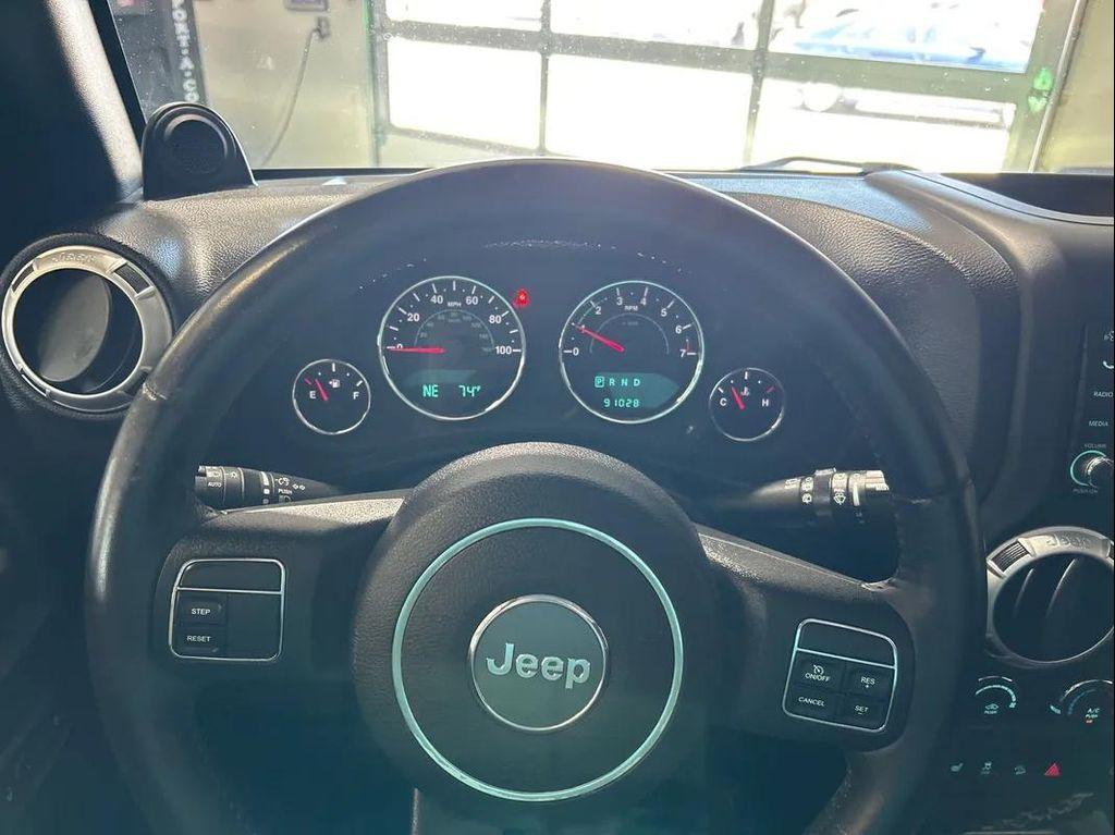 used 2013 Jeep Wrangler Unlimited car, priced at $18,588