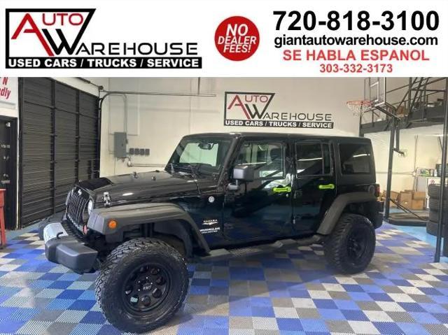 used 2013 Jeep Wrangler Unlimited car, priced at $18,588