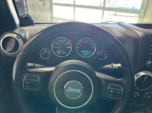 used 2013 Jeep Wrangler Unlimited car, priced at $18,588