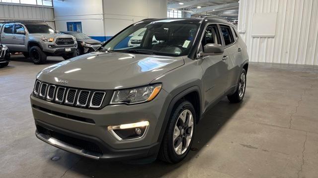 used 2021 Jeep Compass car, priced at $17,827