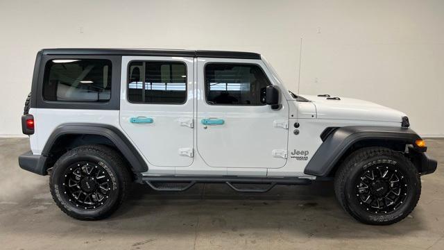 used 2021 Jeep Wrangler Unlimited car, priced at $25,974