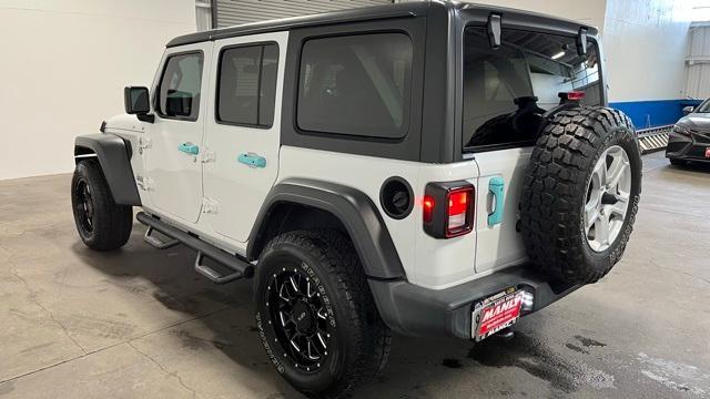 used 2021 Jeep Wrangler Unlimited car, priced at $25,974