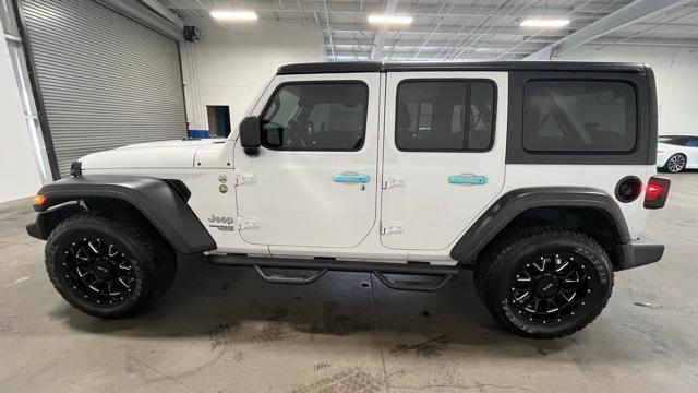 used 2021 Jeep Wrangler Unlimited car, priced at $25,974