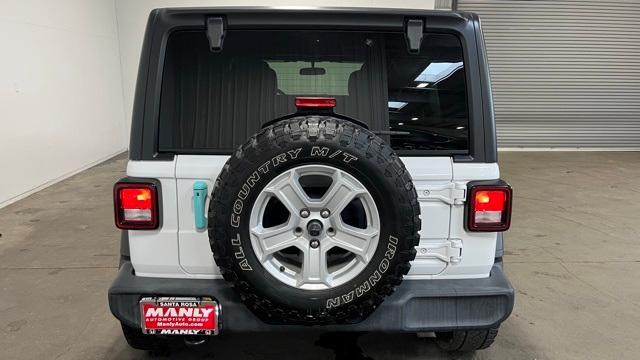 used 2021 Jeep Wrangler Unlimited car, priced at $25,974