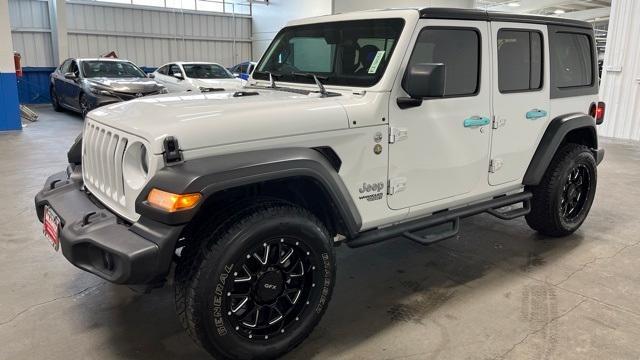 used 2021 Jeep Wrangler Unlimited car, priced at $25,974