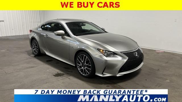 used 2016 Lexus RC 200t car, priced at $27,514