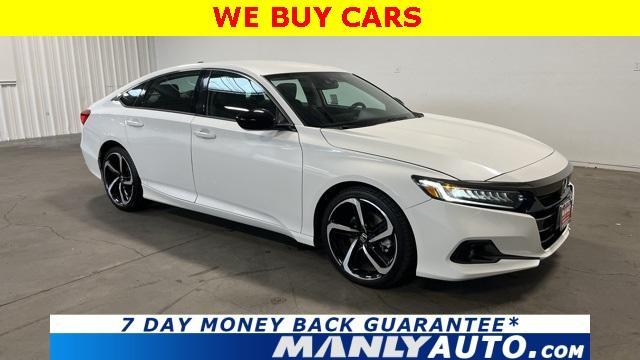 used 2021 Honda Accord car, priced at $21,987