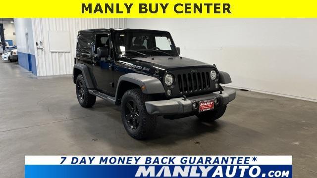 used 2017 Jeep Wrangler car, priced at $22,910