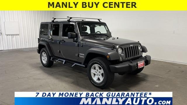 used 2017 Jeep Wrangler Unlimited car, priced at $20,852