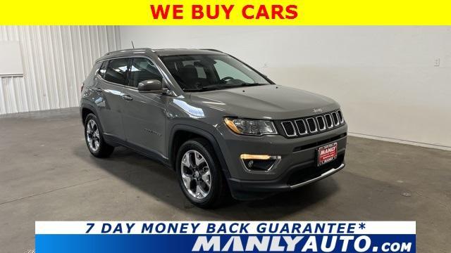 used 2020 Jeep Compass car, priced at $15,648