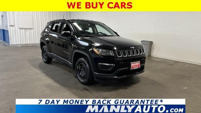 used 2021 Jeep Compass car, priced at $16,955