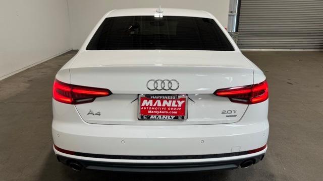 used 2018 Audi A4 car, priced at $17,000