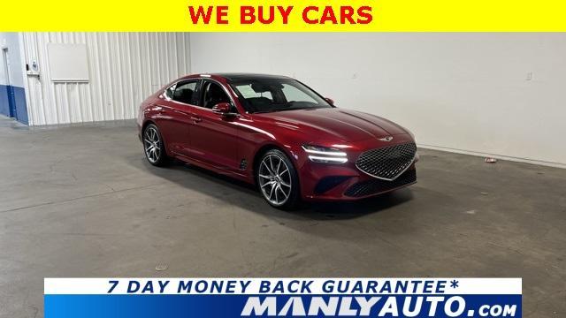 used 2022 Genesis G70 car, priced at $29,860