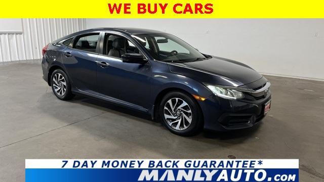 used 2016 Honda Civic car, priced at $18,792