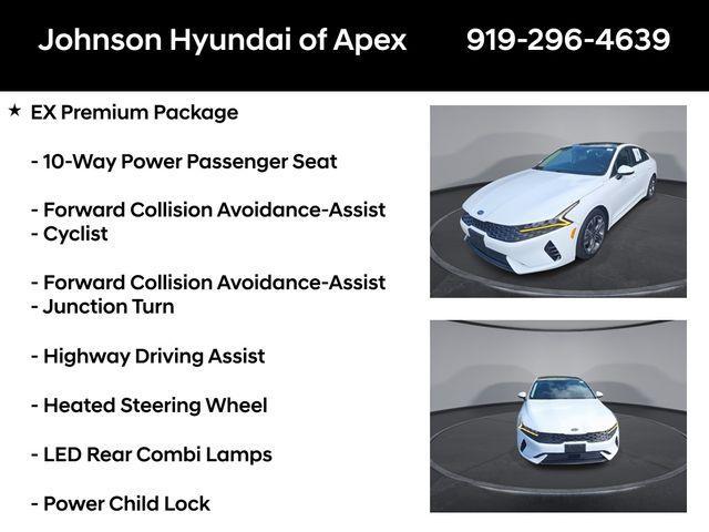 used 2021 Kia K5 car, priced at $22,500