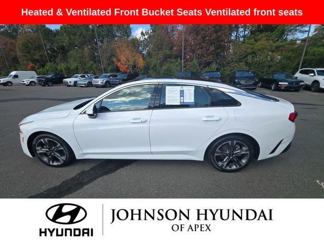 used 2021 Kia K5 car, priced at $22,500