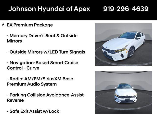 used 2021 Kia K5 car, priced at $22,500