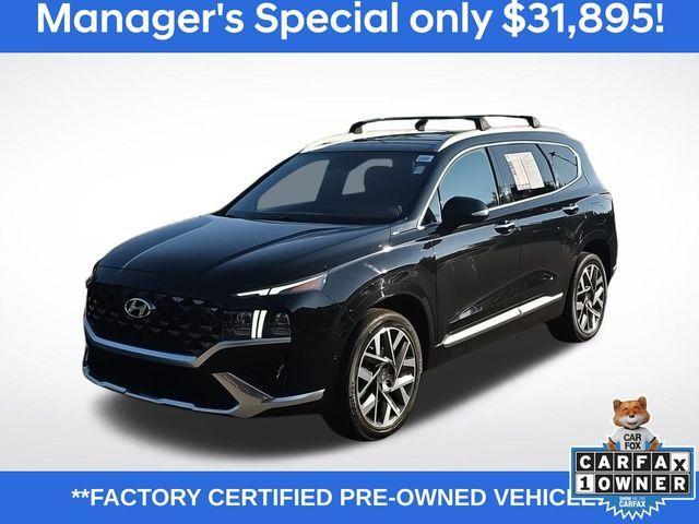 used 2023 Hyundai Santa Fe car, priced at $31,895