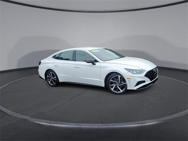 used 2021 Hyundai Sonata car, priced at $20,297