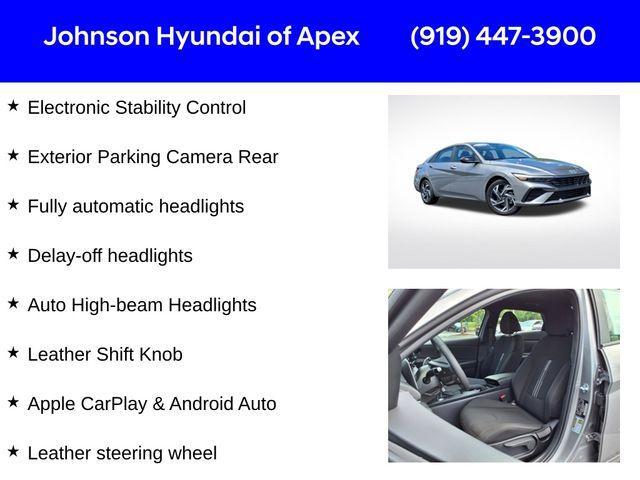 used 2025 Hyundai Elantra car, priced at $20,985