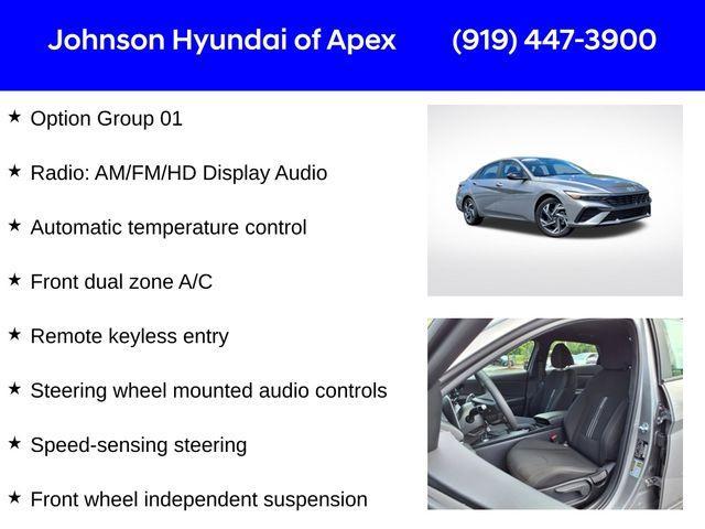 used 2025 Hyundai Elantra car, priced at $20,985
