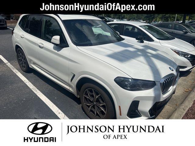 used 2022 BMW X3 car, priced at $38,985