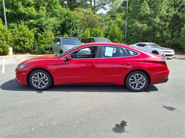 used 2021 Hyundai Sonata car, priced at $16,897