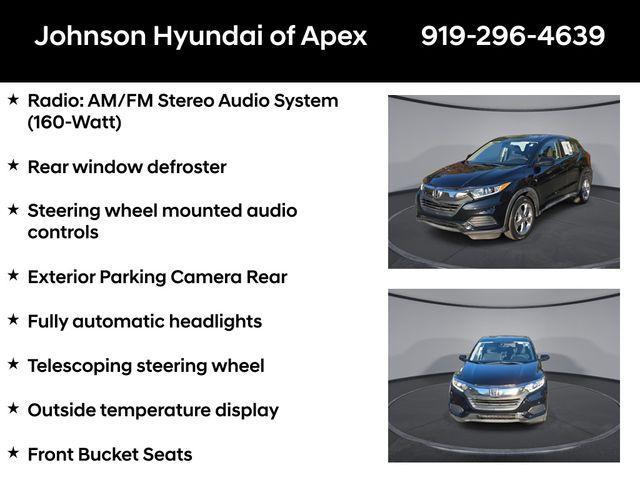 used 2019 Honda HR-V car, priced at $17,985