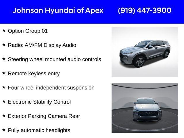used 2022 Hyundai Santa Fe car, priced at $20,695