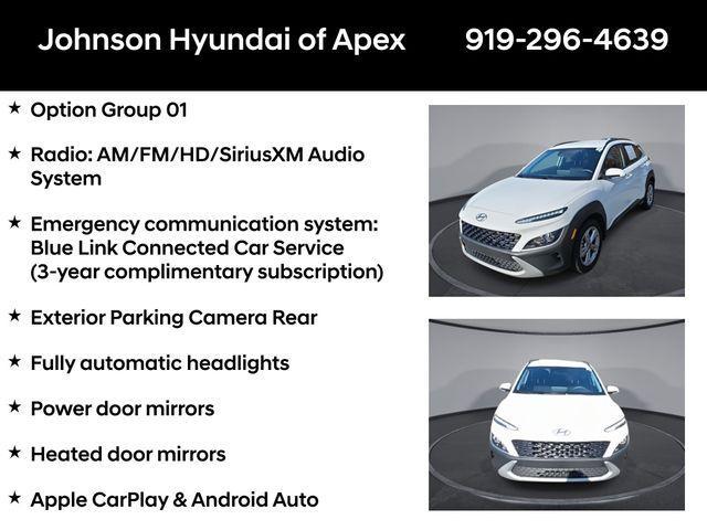 used 2023 Hyundai Kona car, priced at $21,495