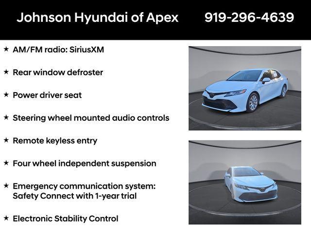 used 2020 Toyota Camry car, priced at $17,500