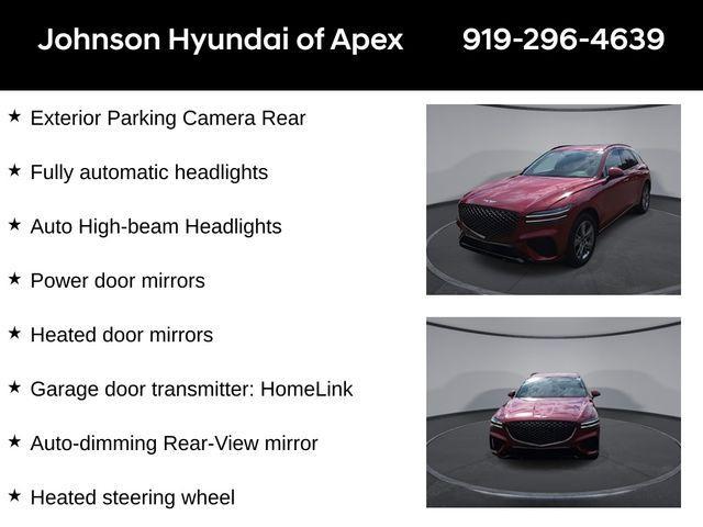 used 2024 Genesis GV70 car, priced at $46,998