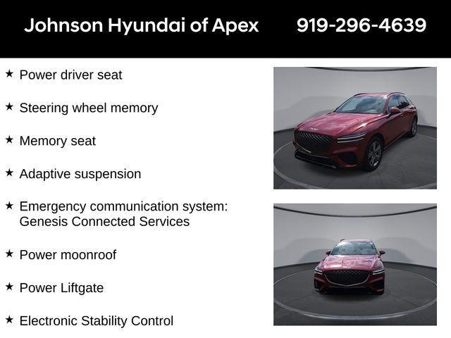 used 2024 Genesis GV70 car, priced at $46,998