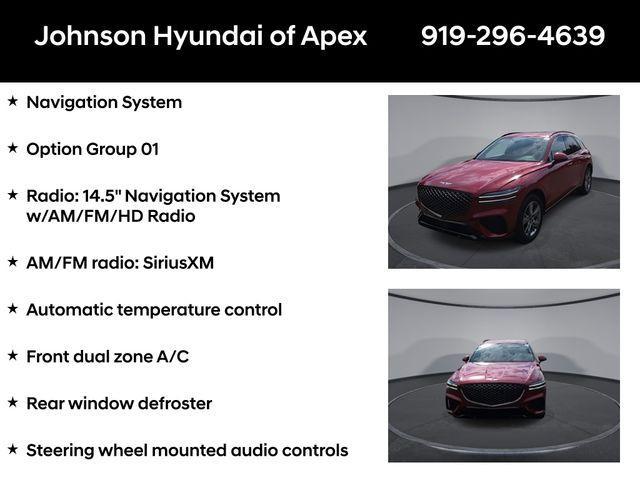 used 2024 Genesis GV70 car, priced at $44,175