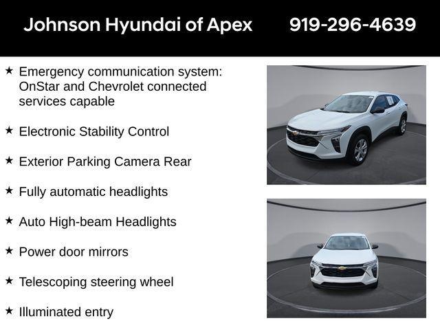 used 2024 Chevrolet Trax car, priced at $20,697