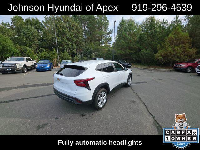 used 2024 Chevrolet Trax car, priced at $20,697
