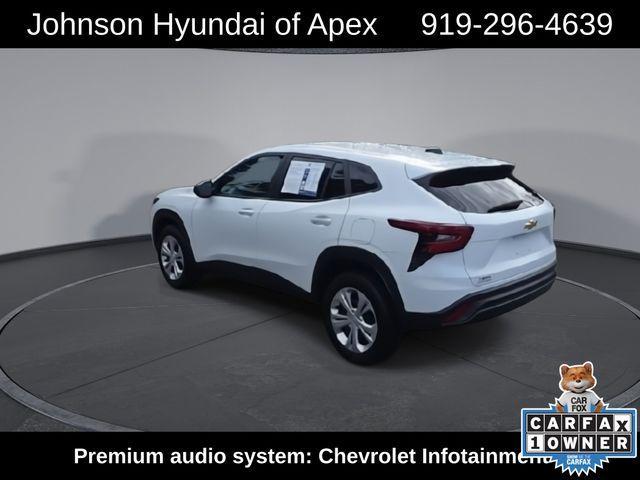 used 2024 Chevrolet Trax car, priced at $20,697