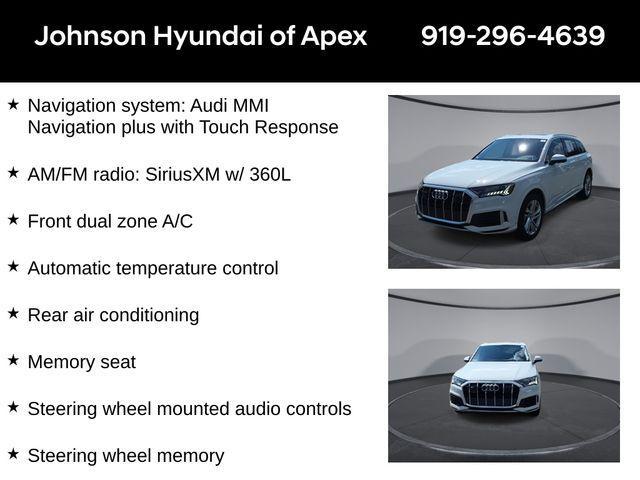 used 2023 Audi Q7 car, priced at $43,895