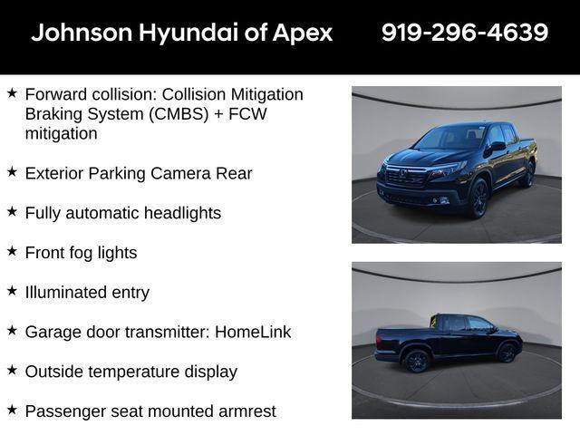 used 2020 Honda Ridgeline car, priced at $26,998