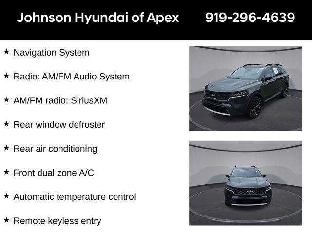 used 2022 Kia Sorento car, priced at $31,395