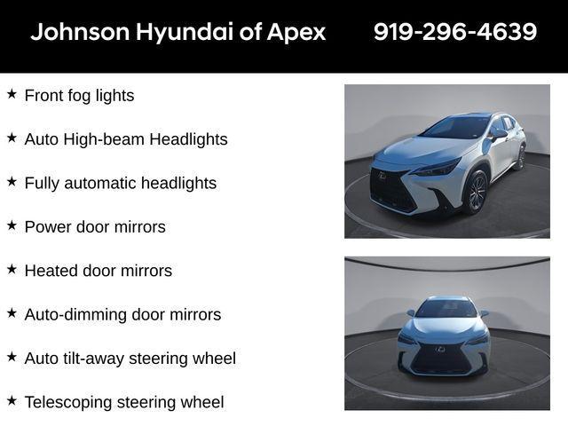 used 2025 Lexus NX 350 car, priced at $45,998