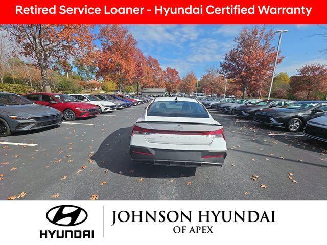 used 2025 Hyundai Elantra car, priced at $20,281