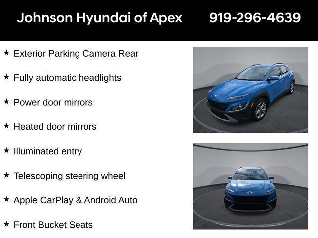 used 2022 Hyundai Kona car, priced at $18,981