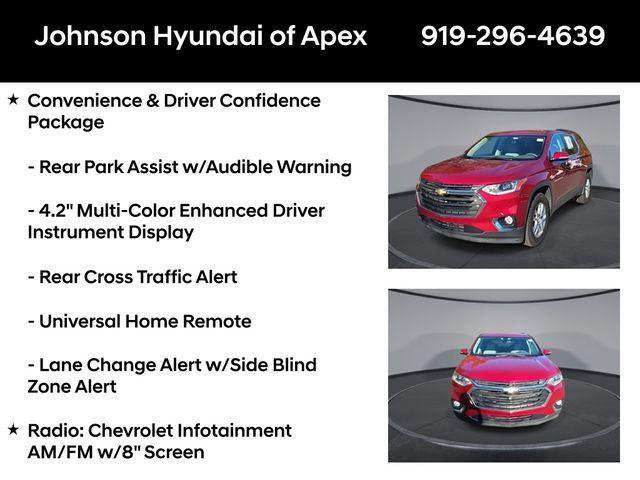 used 2019 Chevrolet Traverse car, priced at $16,981