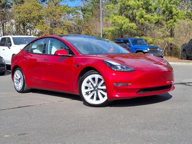 used 2021 Tesla Model 3 car, priced at $22,398